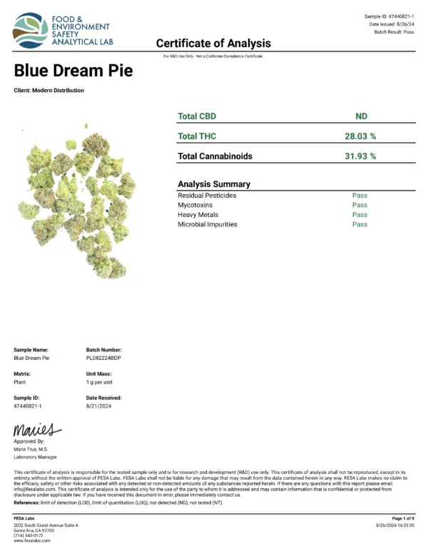 BLUE DREAM PIE - Image 3