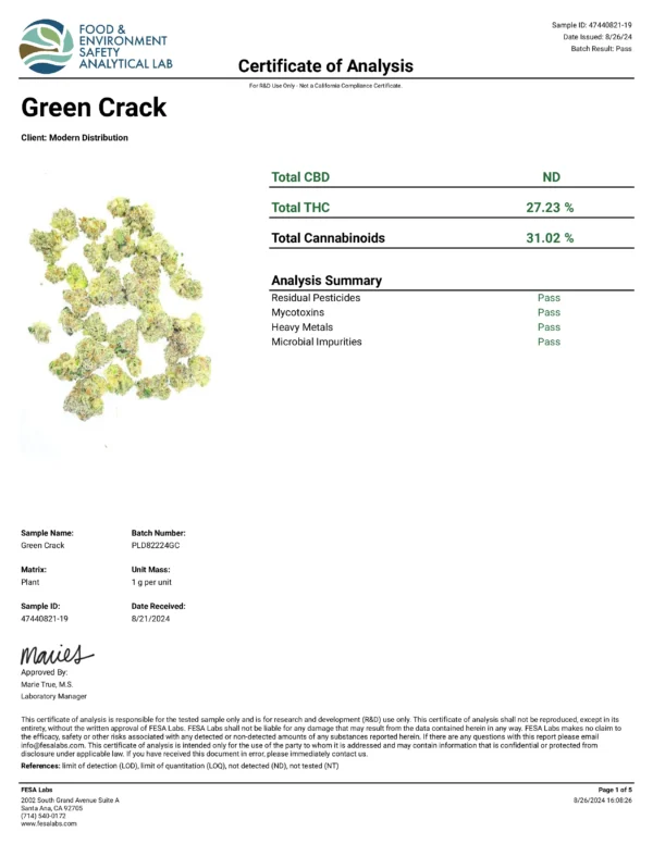GREEN CRACK - Image 3
