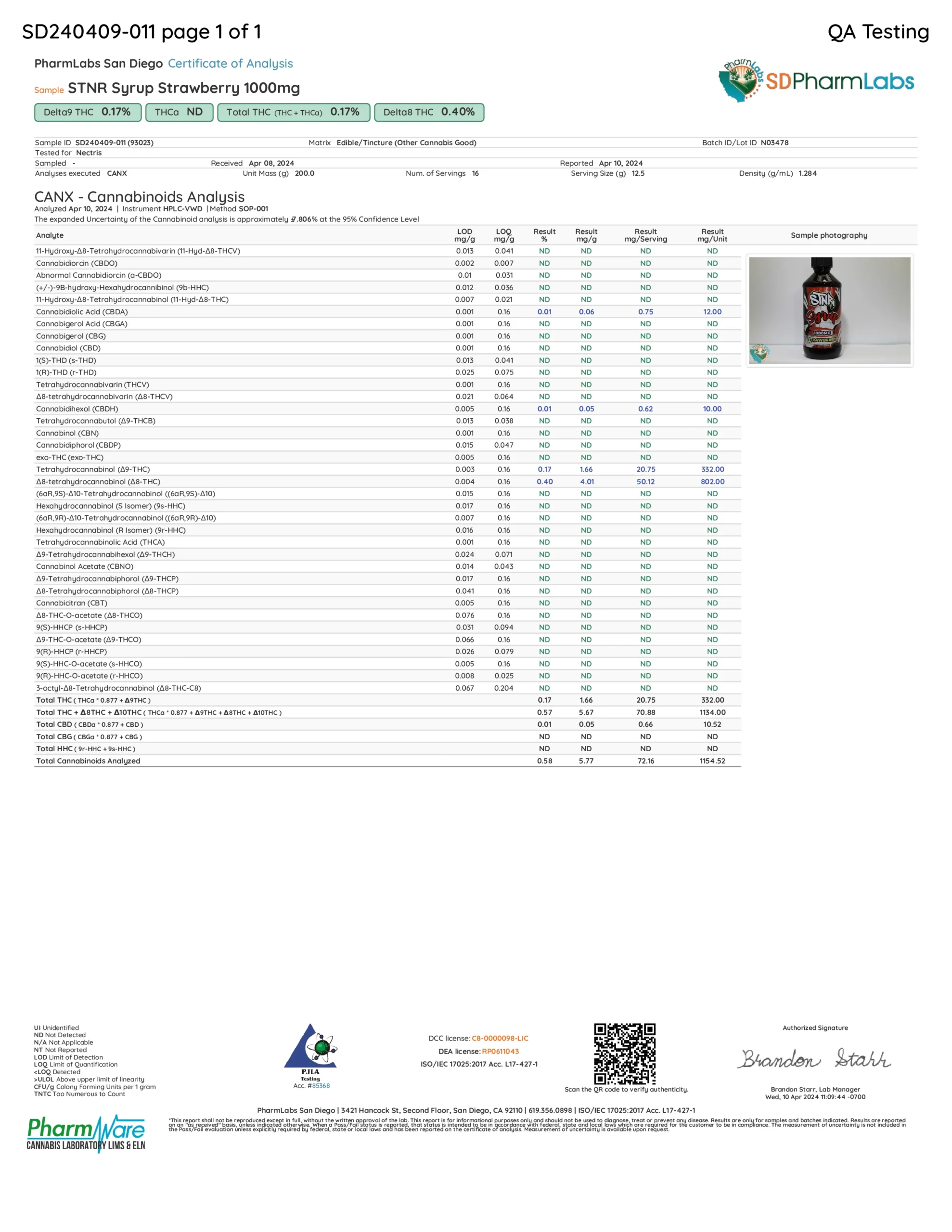 STNR Syrup - Image 3
